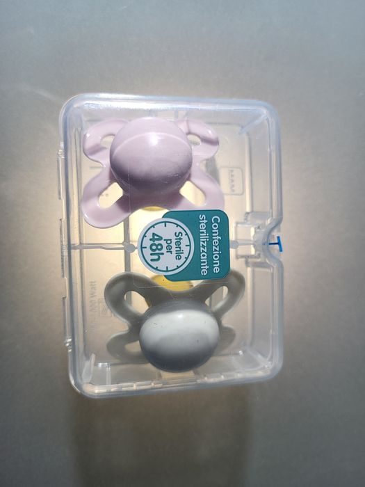 MAM Start Nano Kauczkowe smoczki 0-2m, 2 sztuki