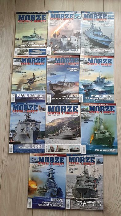 Czasopismo morskie MSiO numery różne