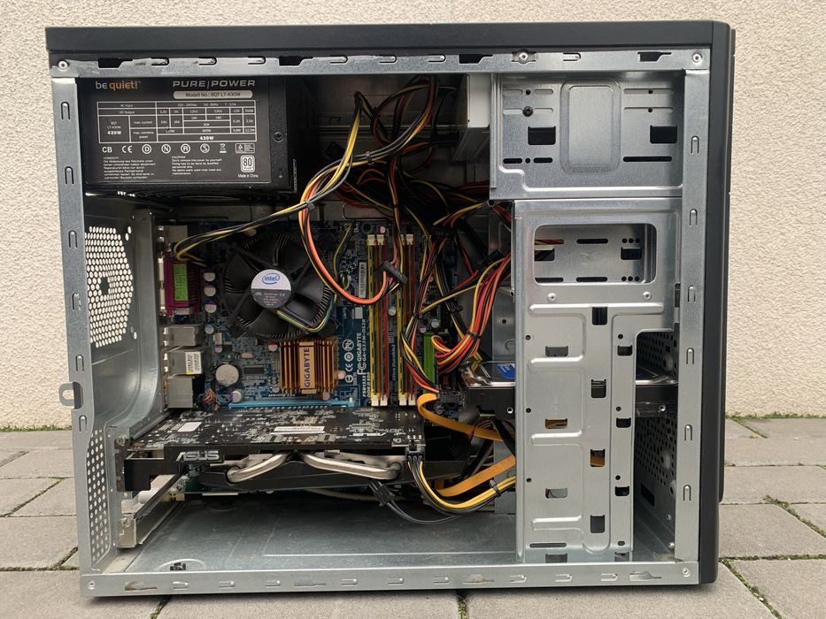 Komputer PC intel Q9450 4x3.2 GHz pamiec 8GB nVidia GTX 650 hdd 500 GB