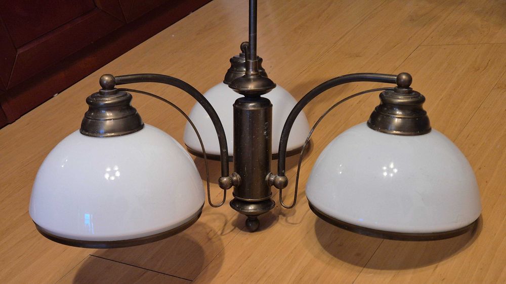 Żyrandol Lampa wisząca 3 punkty klasyczna