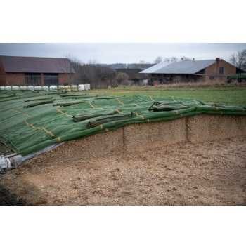 Siatka ochronna na pryzmę ,kiszonkę z kukurydzy ZILL -Niemiecka Jakość