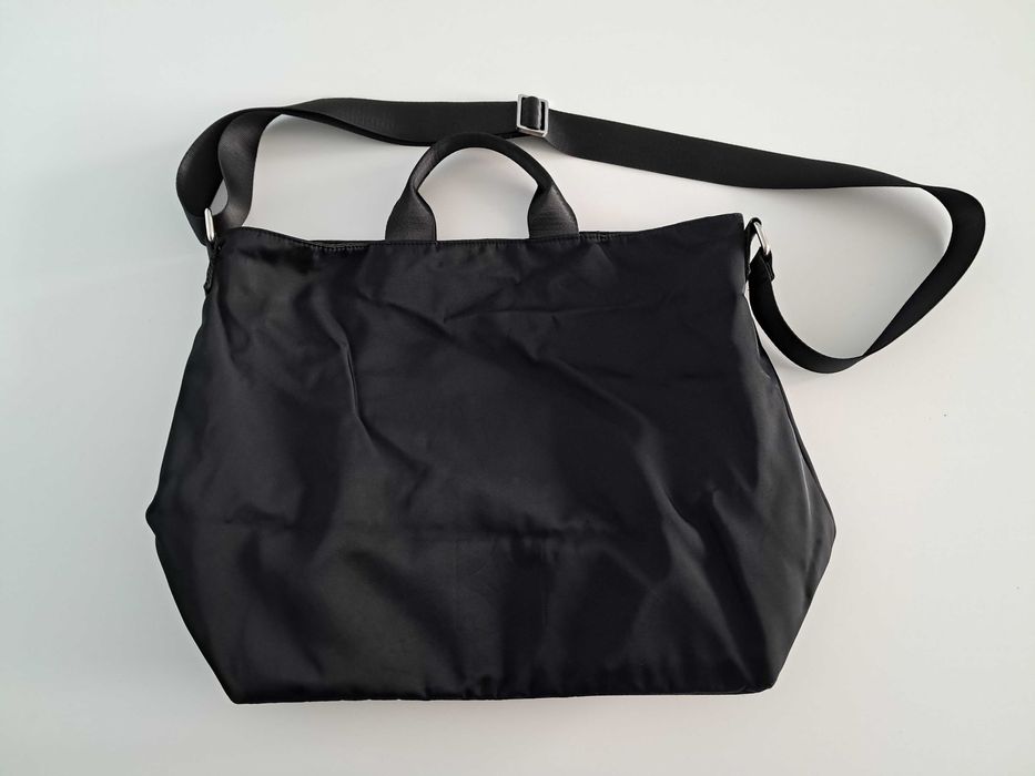Kazar czarna torebka listonoszka shopper bag