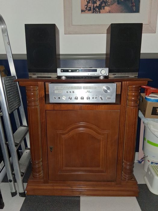 Aparelhagem Akai sony e colunas bw