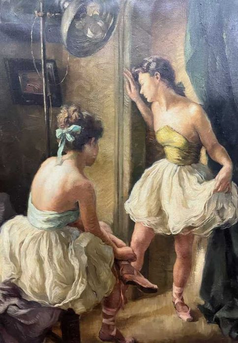 Obraz olejny Francesco Ribera 1952 r.