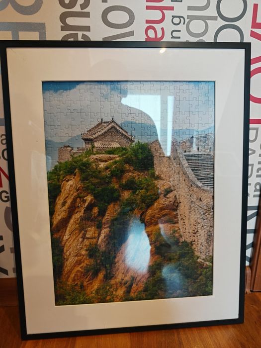Obraz z puzzli CUD ŚWIATA MUR CHIŃSKI 500 elementów 42 x 51,5 cm