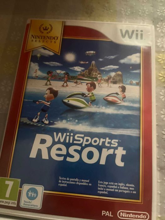 Wii + comandos + jogos