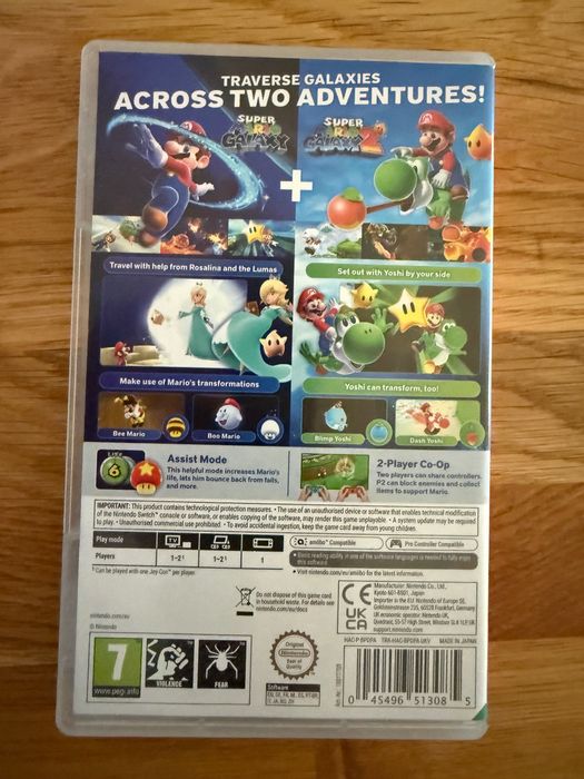 Gra Super Mario Galaxy 1+2 na Nintendo Switch