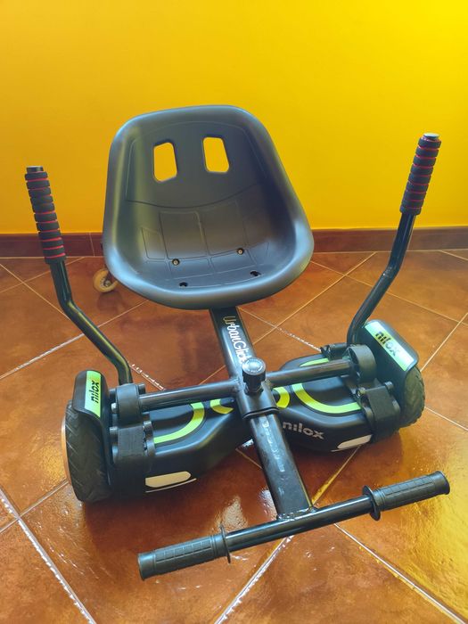 Hoverboard (Nilox) + assento Kart (Urban Glide)