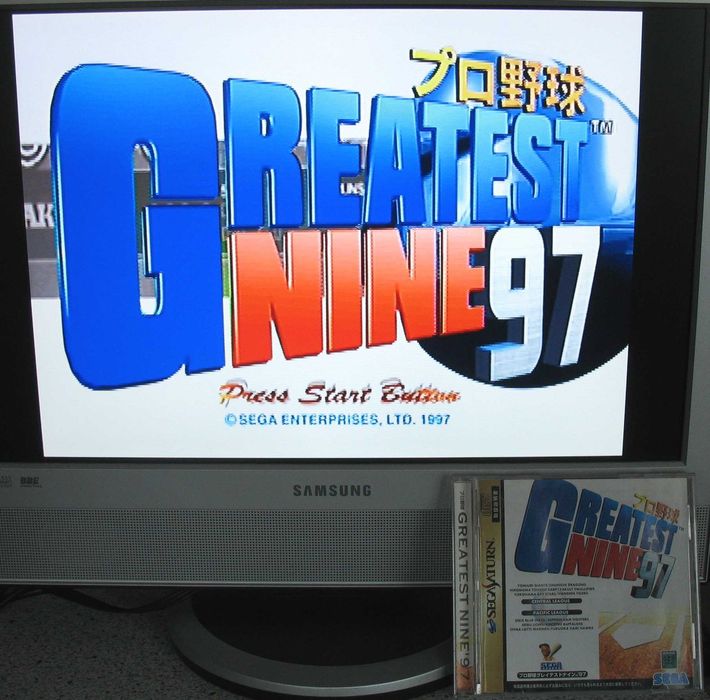 Gra Greatest NIne 97, Sega Saturn, NTSC-J, import Japonia