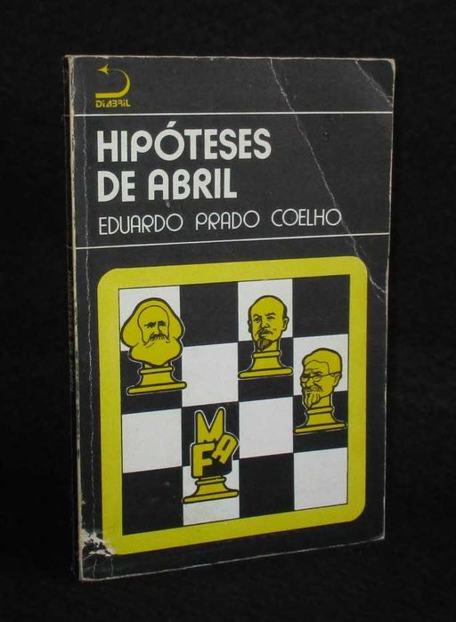 Livro Hipóteses de Abril Eduardo Prado Coelho Autografado