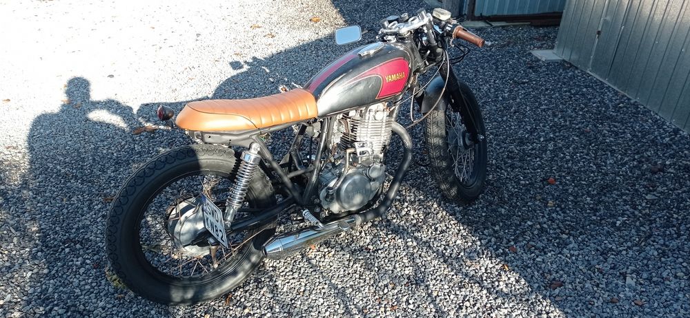 Yamaha SR 500 z 1980r. Cafe Racer- czytaj treść