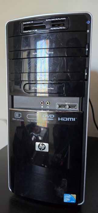 Desktop HP Pavilion m9180.pt – Quad Core Q6600 – 120GB SSD –