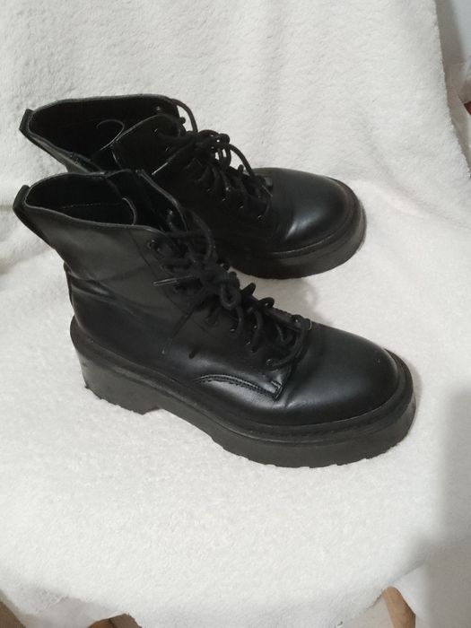 Buty  skora naturalna 37 czarne