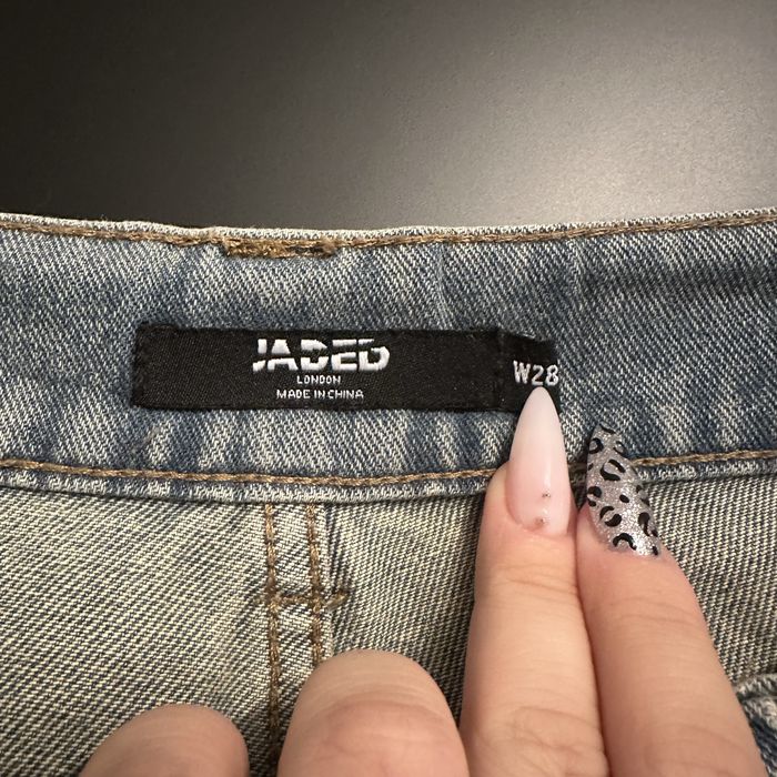 Jeansy Jaded London Colossus light wash