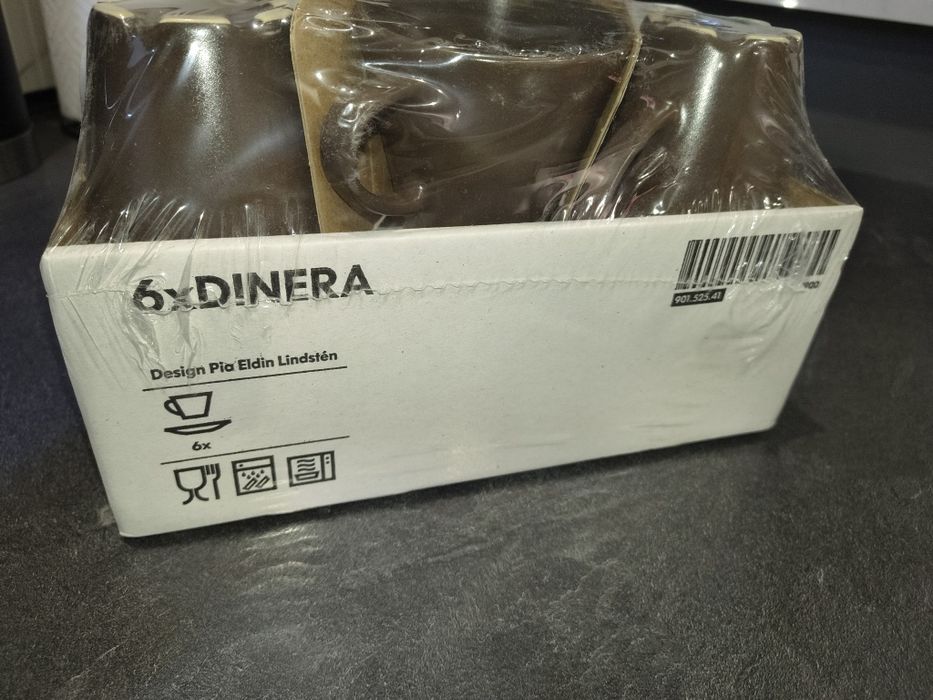 Filiżanki Dinera - nowe w zestawie 6 szt. + 3 gratis