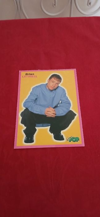 Postal Brian Littrell  - Backstreet Boys, novo