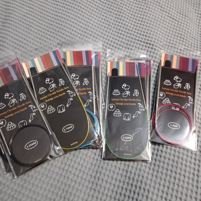 спиці для в'язання + тріо