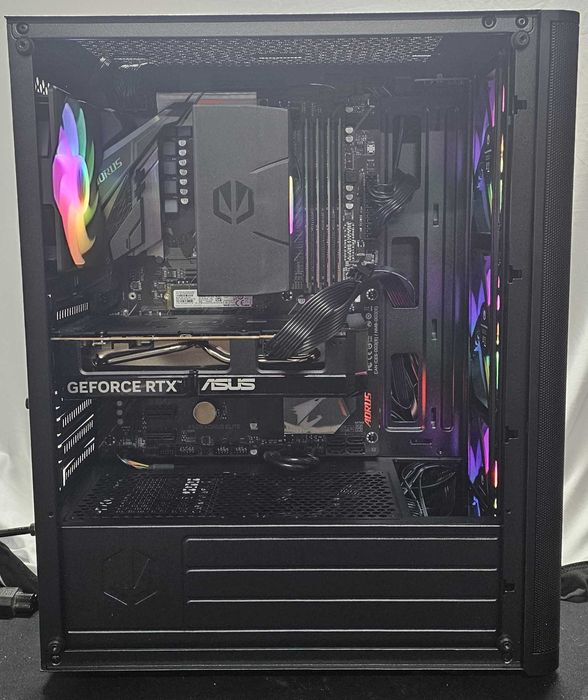 Komputer do gier Ryzen 5 5500 RTX 5060 32GB RAM 512 GB NVMe Win 11 GW
