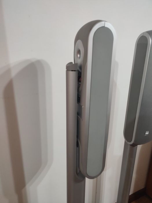 2x Colunas B&W VM1 e Suportes altos
