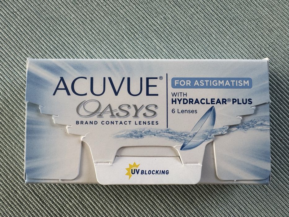 Soczewki ACUVUE OASYS for Astigmatism with Hydraclear Plus - Moc  -3