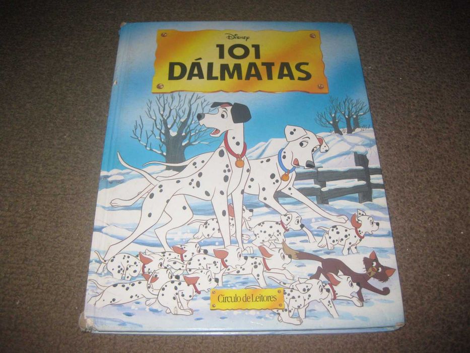 Livro "101 Dálmatas" da Disney