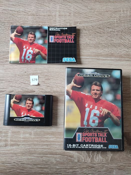 Sports Talk Football Sega Mega Drive
