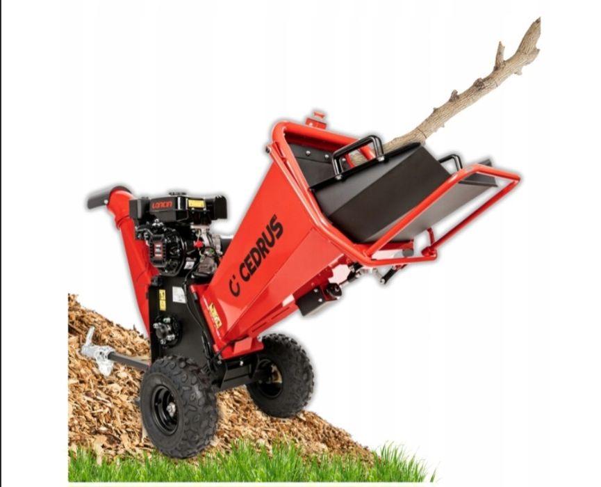 Wypożyczalnia sprzętu budowlano-ogrodniczego. Rozdrabniacz spalinowy.