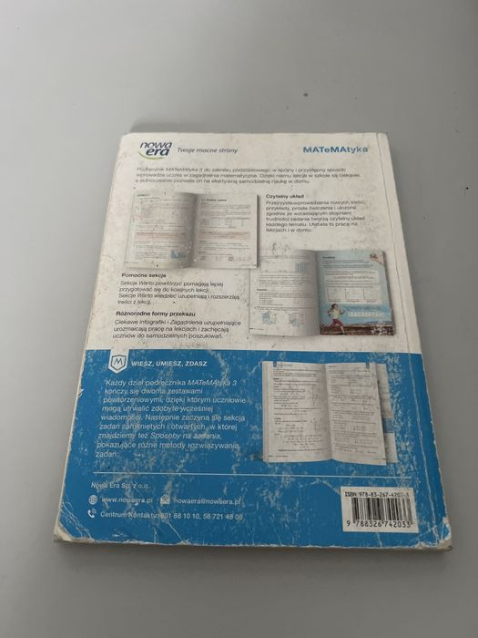 Ksiazka do matematyki 3 klasa nowa era liceum technikum