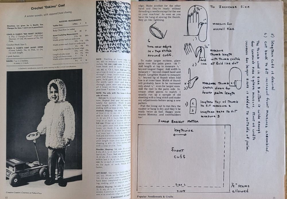 NeedleWork & Crafts revista americana de lavores muito antiga