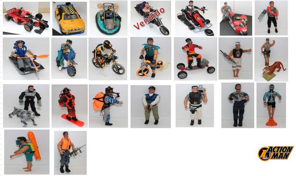 Coleção 22 Action Man