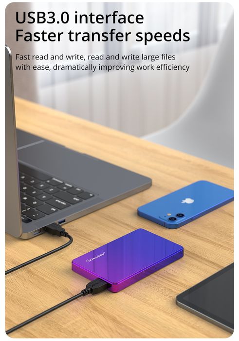 Зовнішній жорсткий диск 2.5" 320Gb USB 3.0 чохол