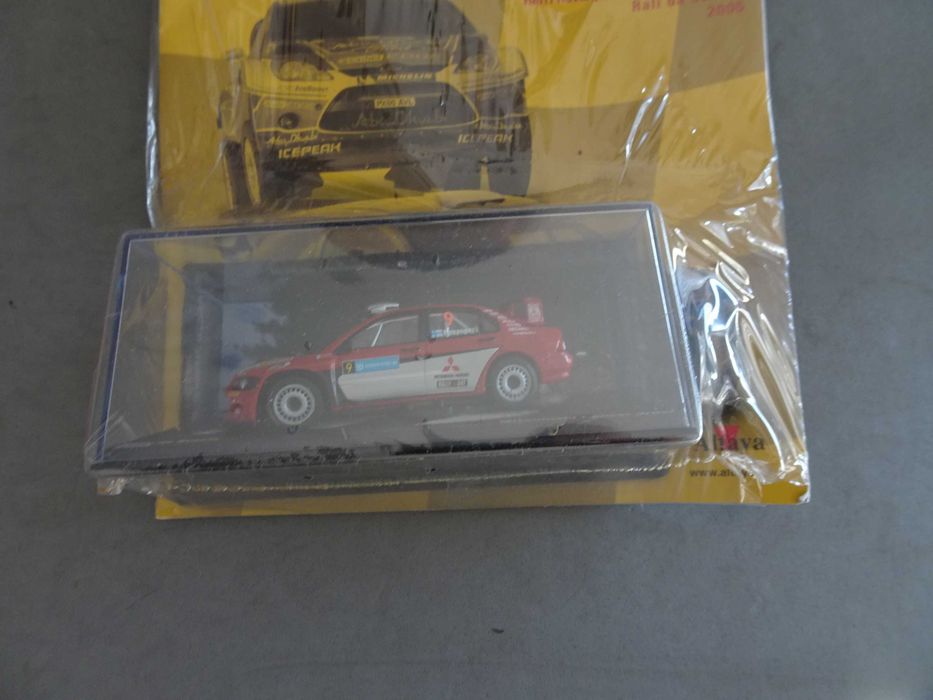 Miniatura Altaya - Mitsubishi Lancer WRC - Harri Rovanpera