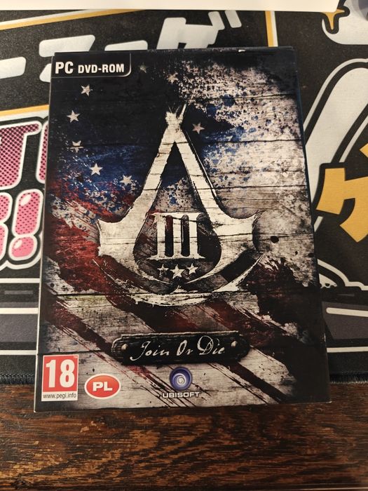 Assassin's creed 3 Join or Die kolekcjonerska assassyn