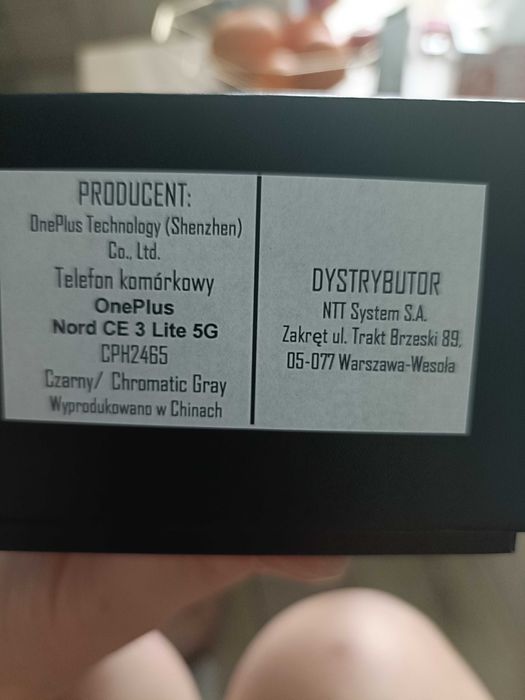 Telefon Nord CE 3 Lite 5G