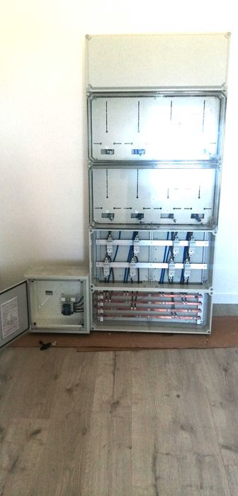 Quadro Elétrico Quitérios 8 Contadores