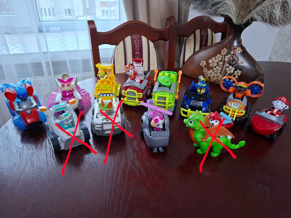 Іграшки щенячий патруль!