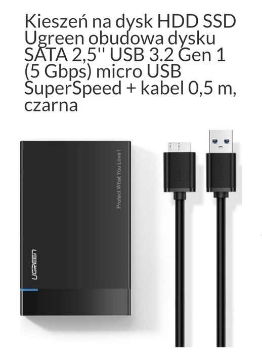 Sprzedam kieszeń na dysk HDD SSD