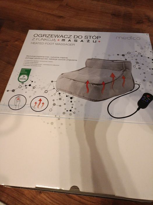 Ogrzewacz do stóp z funkcją masażu Medico