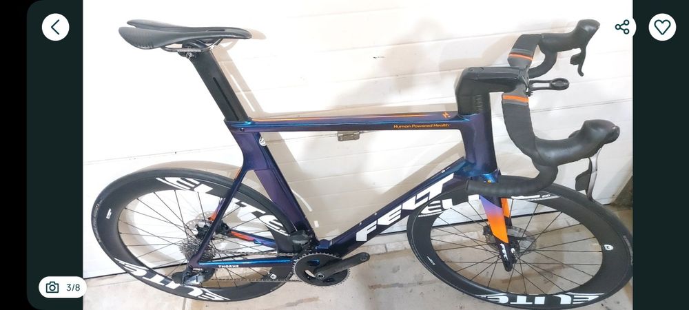 Felt Ar  carbono 12 velocidades Sram AXS t60