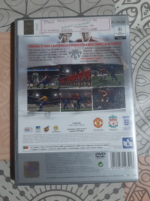 PES 2010 para Ps2