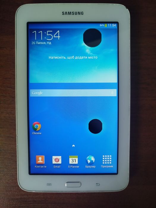 Планшет samsung galaxy tab 3 lite sm-t110 пошкоджена матриця
