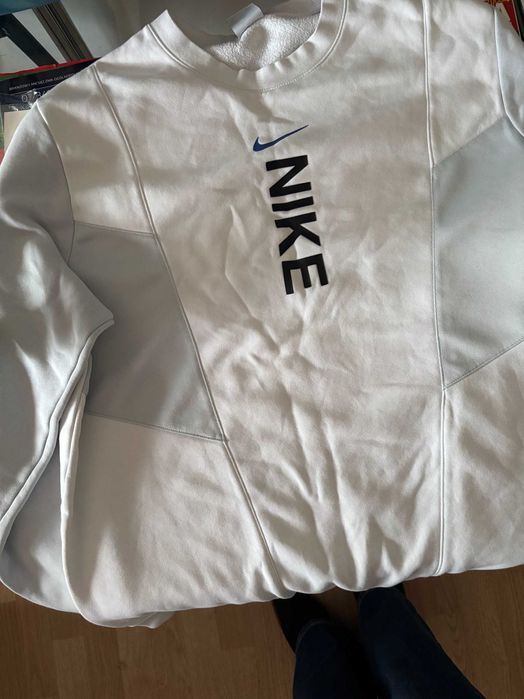 Nike bluza męska biała wygląda jak nowa