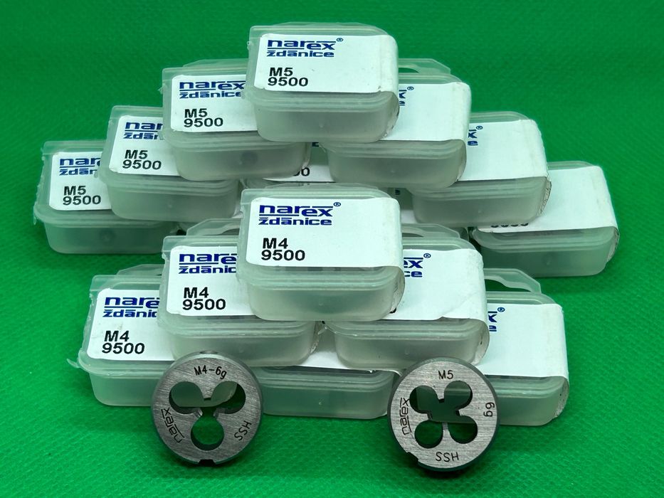 Плашки (лерки) Narex/ZPS-FN | Оригинал | от 100 грн | HSS/HSSE |