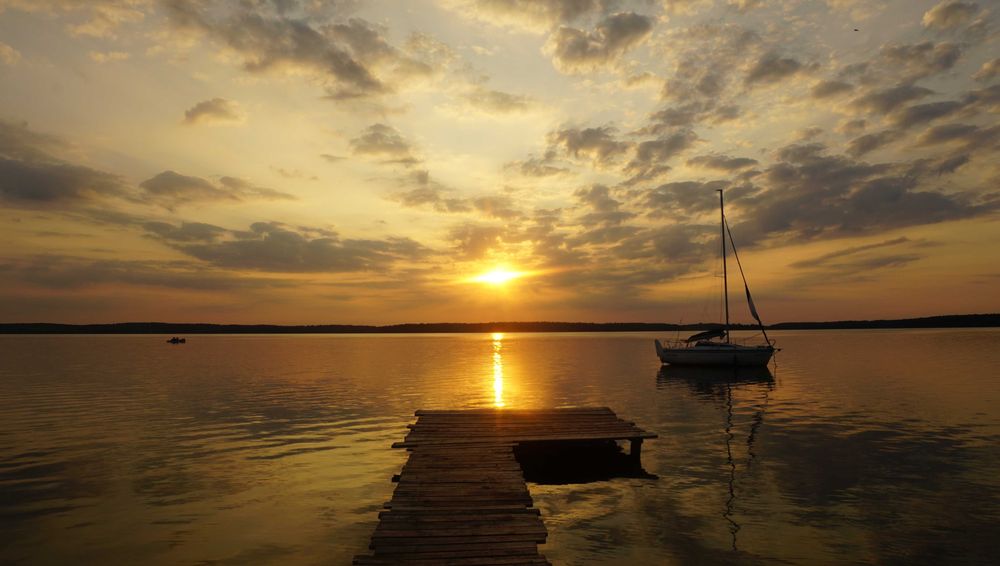 Domek letniskowy nad jeziorem-mazury
