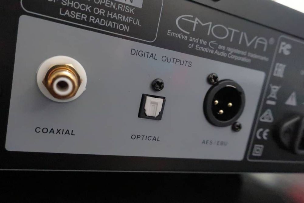 Hi-End Cd player  Dac Emotiva Erc 4 (ЦАП)