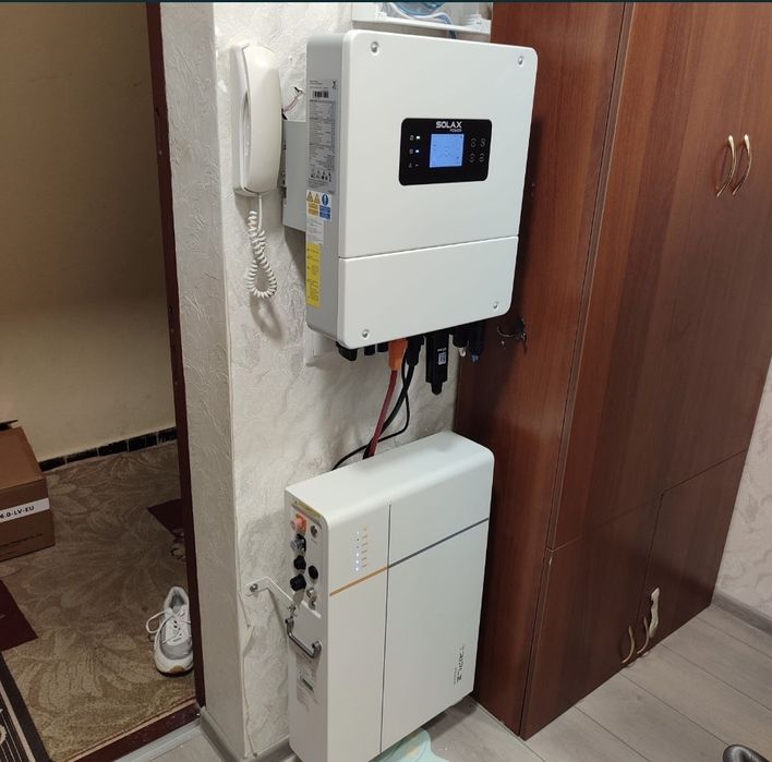 Монтаж/Подключение инверторов/подбор оборудования/1-3 фазы