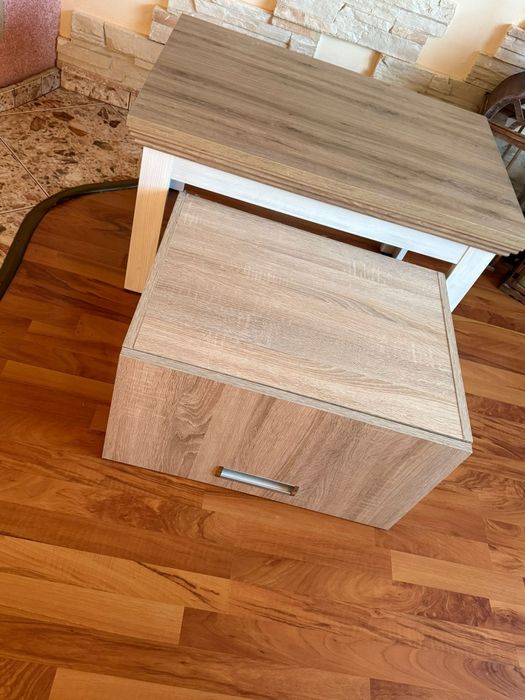 Stolik , ława z wysuwaną szafką (meble,łozko,sofa,kanapa)