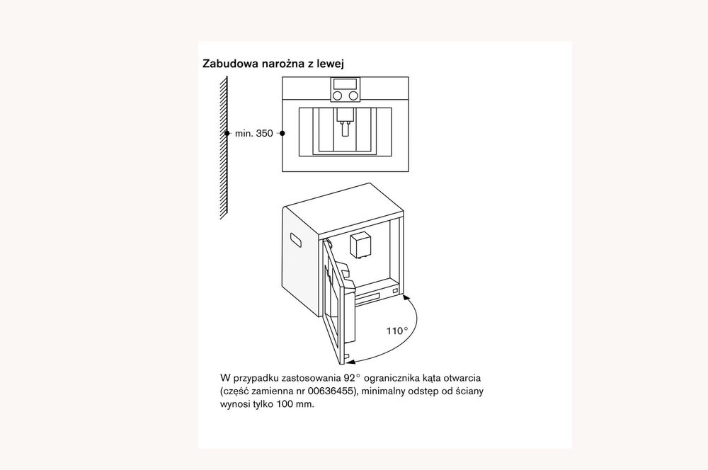 Ekspres do zabudowy Gaggenau CMP250102 seria 200, kolor Anthracite