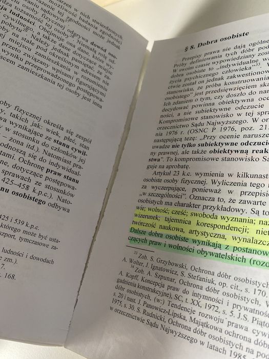 Prawo Cywilne część ogólna - Ziemianin, Kuniewicz