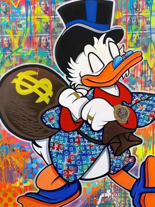 Картина bitcoin Alec Monopoly та інші